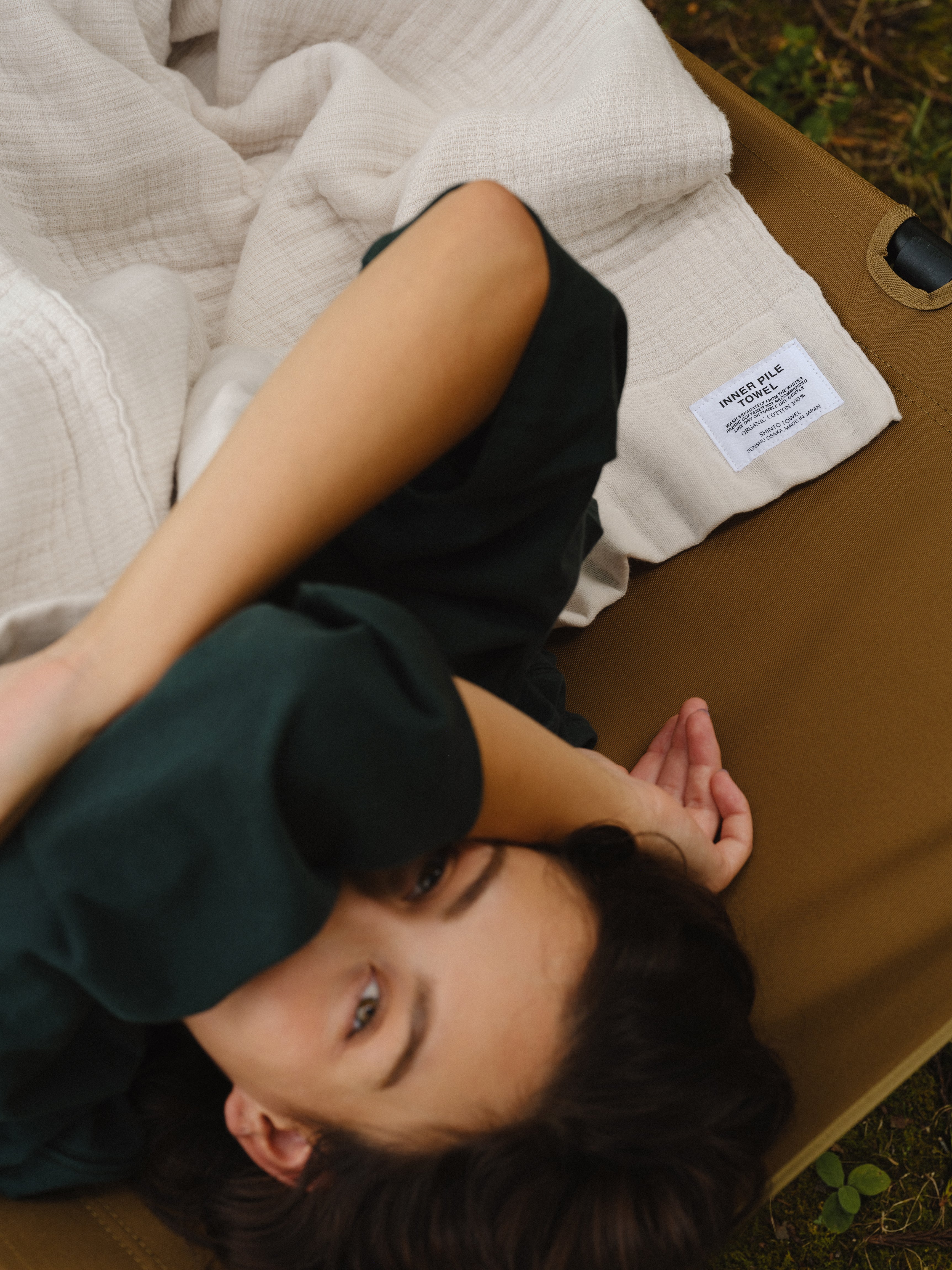 INNER PILE オーダーソーイング|オーガニックコットン100%|ボリュームがあるのに軽くて柔らかく、泉州タオルの伝統製法で引き出す高い吸水性を備えています|SHINTO TOWEL STORE