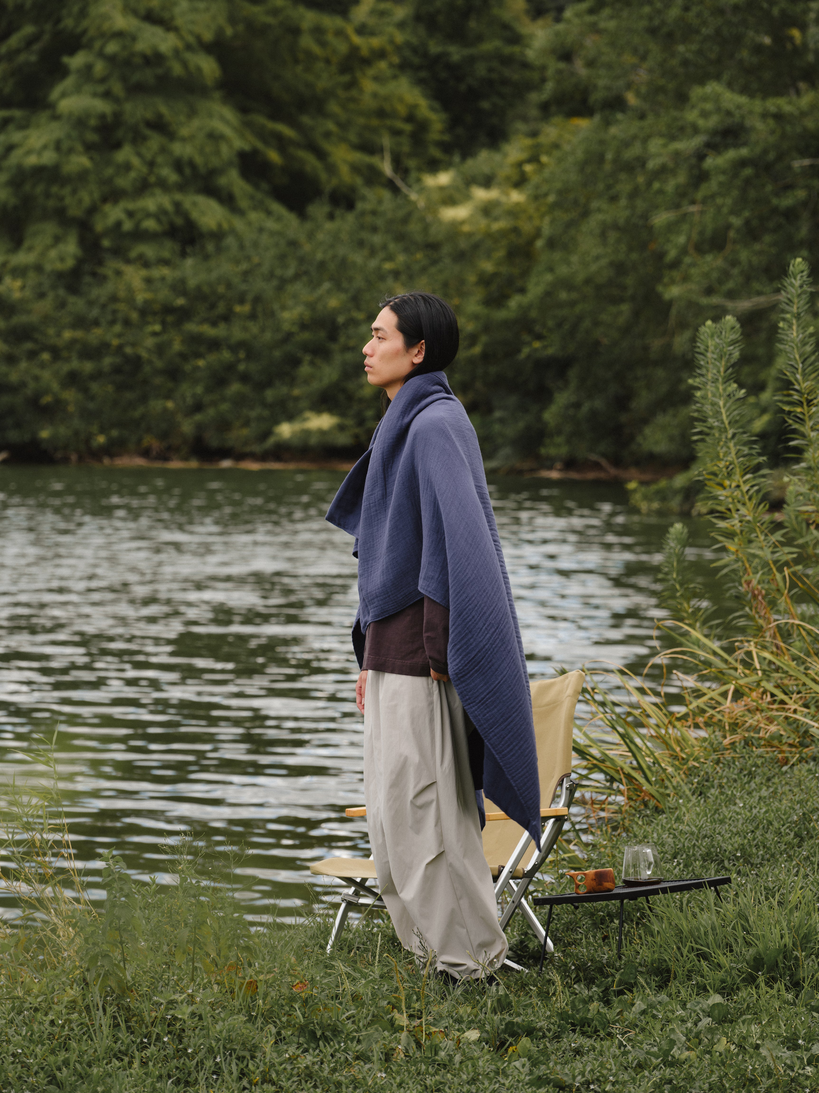 INNER PILE オーダーソーイング|オーガニックコットン100%|ボリュームがあるのに軽くて柔らかく、泉州タオルの伝統製法で引き出す高い吸水性を備えています|SHINTO TOWEL STORE