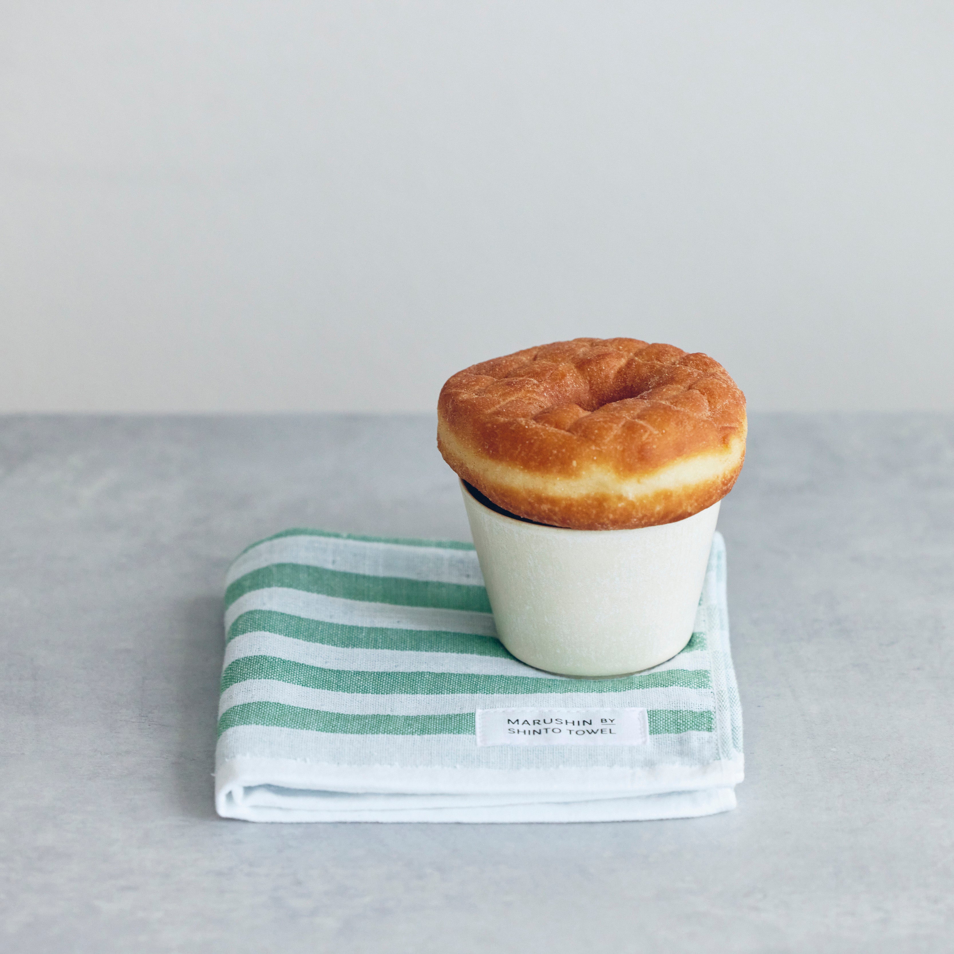 〈シマ-シングル〉ハンドタオル2枚(フォレスト ⁄ シャドウ)箱入り