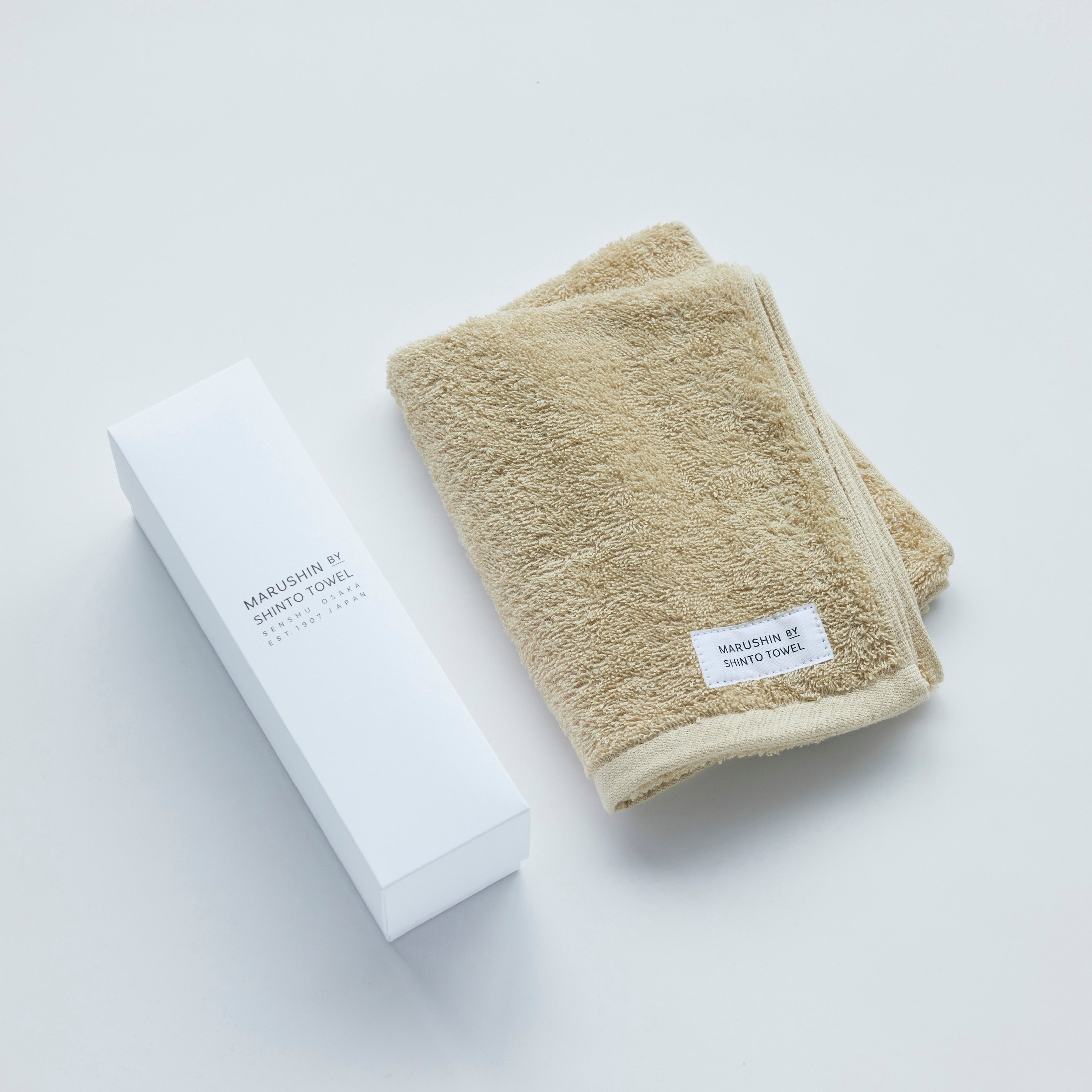 〈ユキネサラシ〉フェイスタオル 箱入り