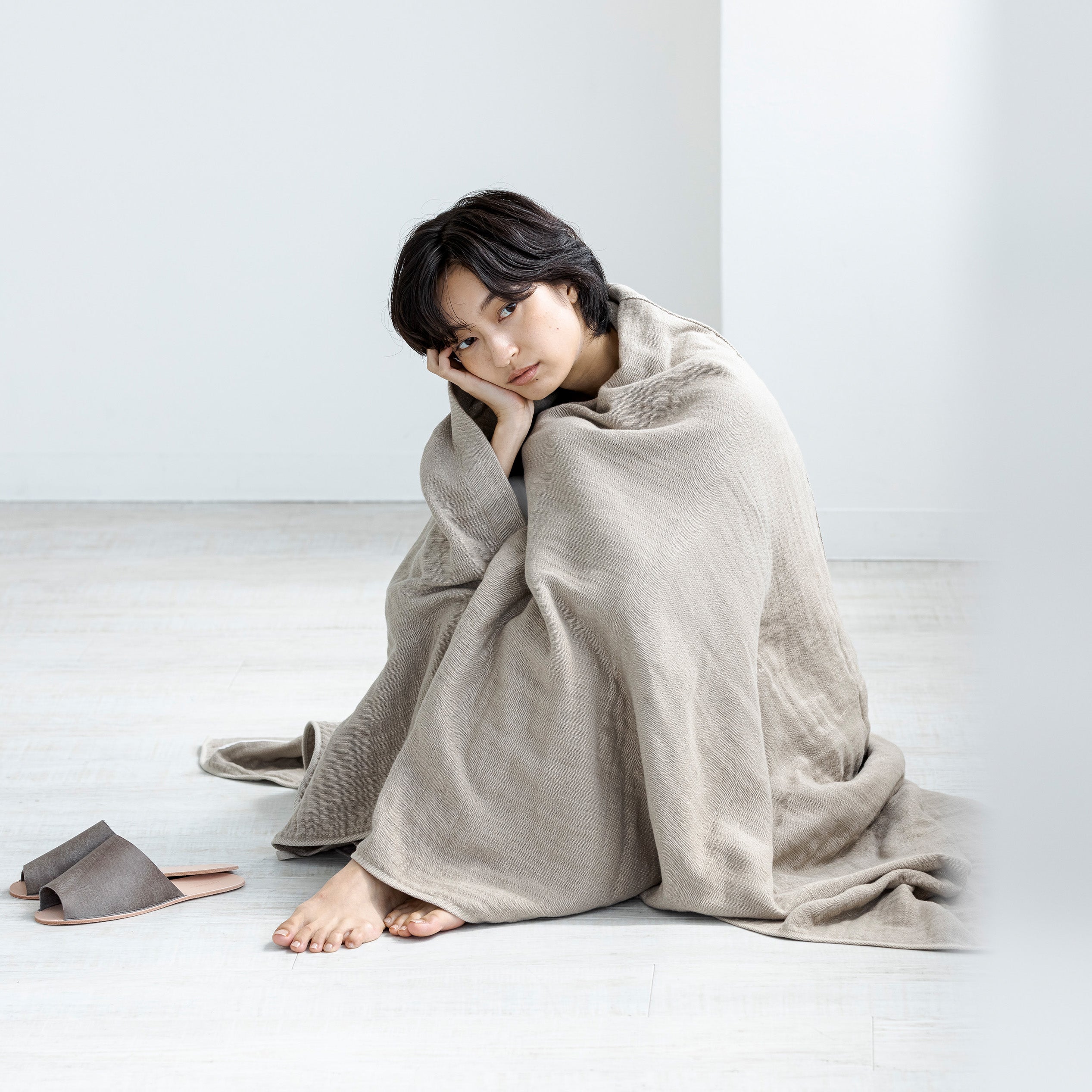 2.5-PLY GAUZE〈バスタオル2枚つなぎ〉175×140