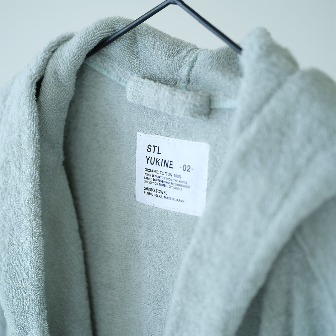 YUKINE BATHROBE セージ
