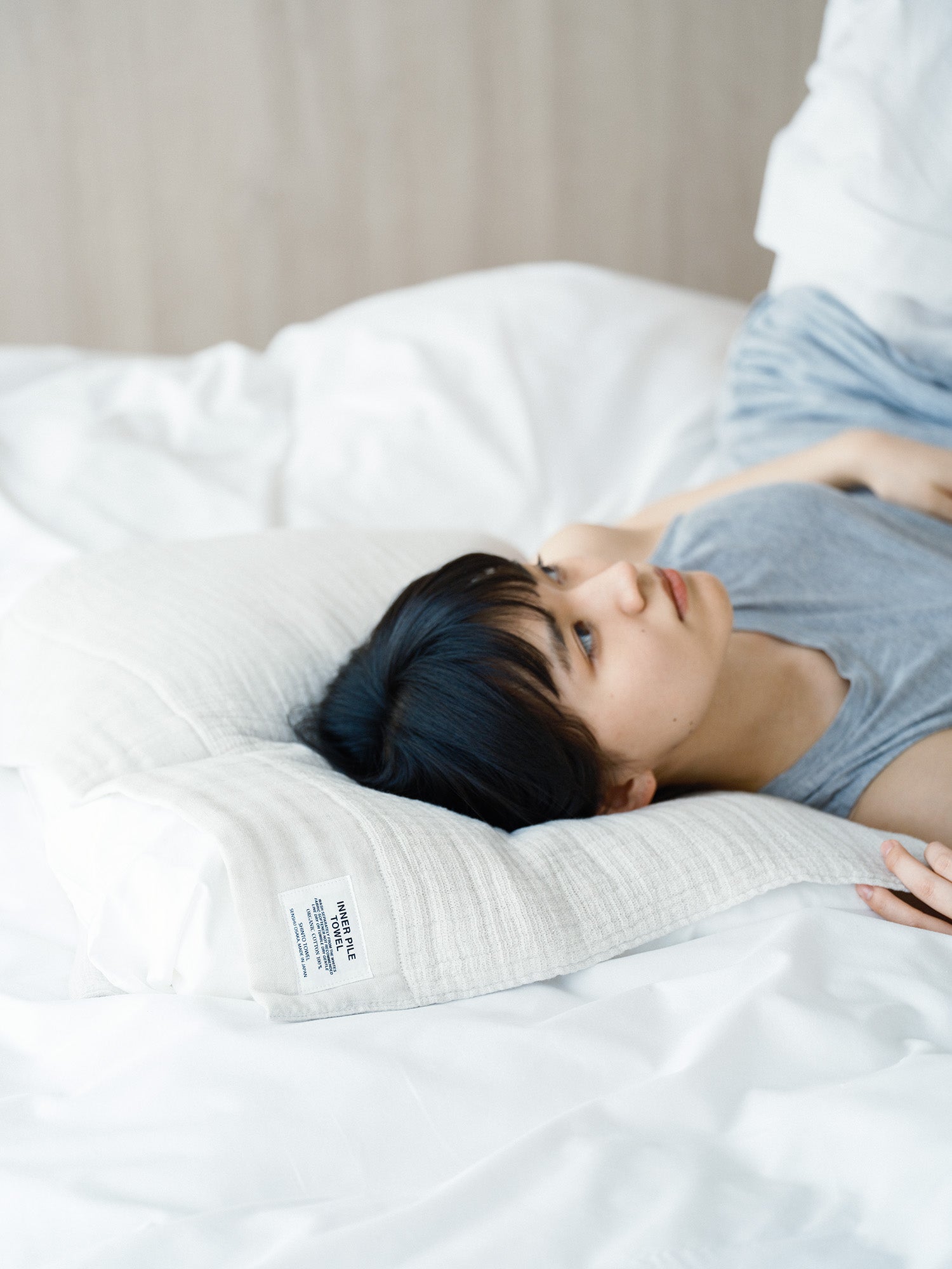 INNER PILE バスタオル|オーガニックコットン100%|ボリュームがあるのに軽くて柔らかく、泉州タオルの伝統製法で引き出す高い吸水性を備えています|SHINTO TOWEL STORE