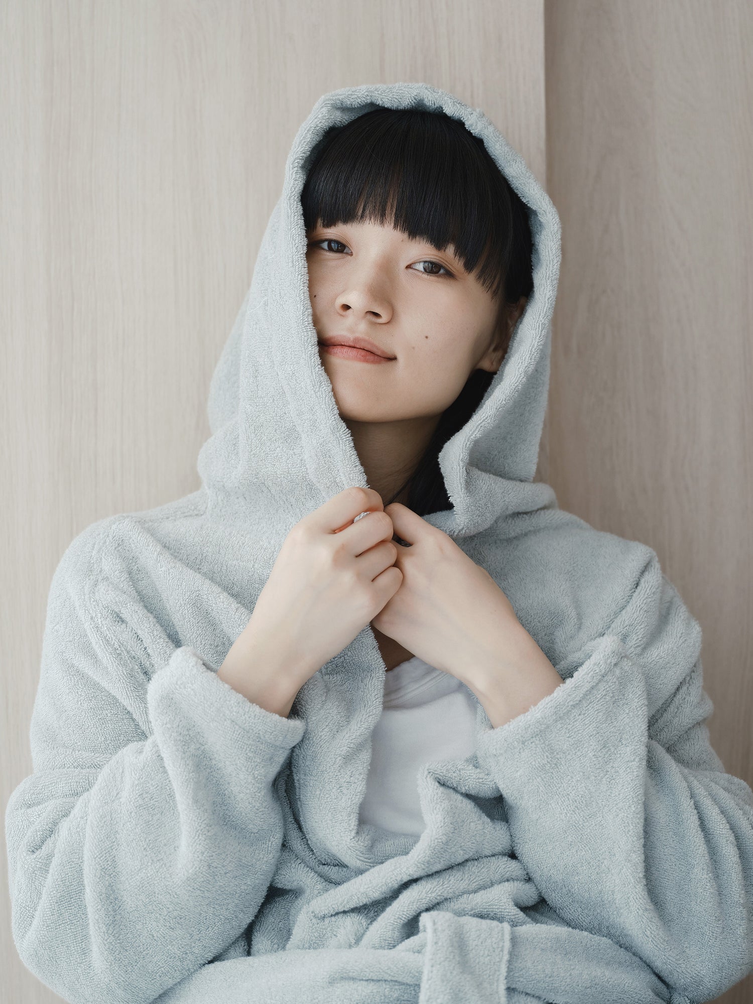 YUKINE BATHROBE セージ