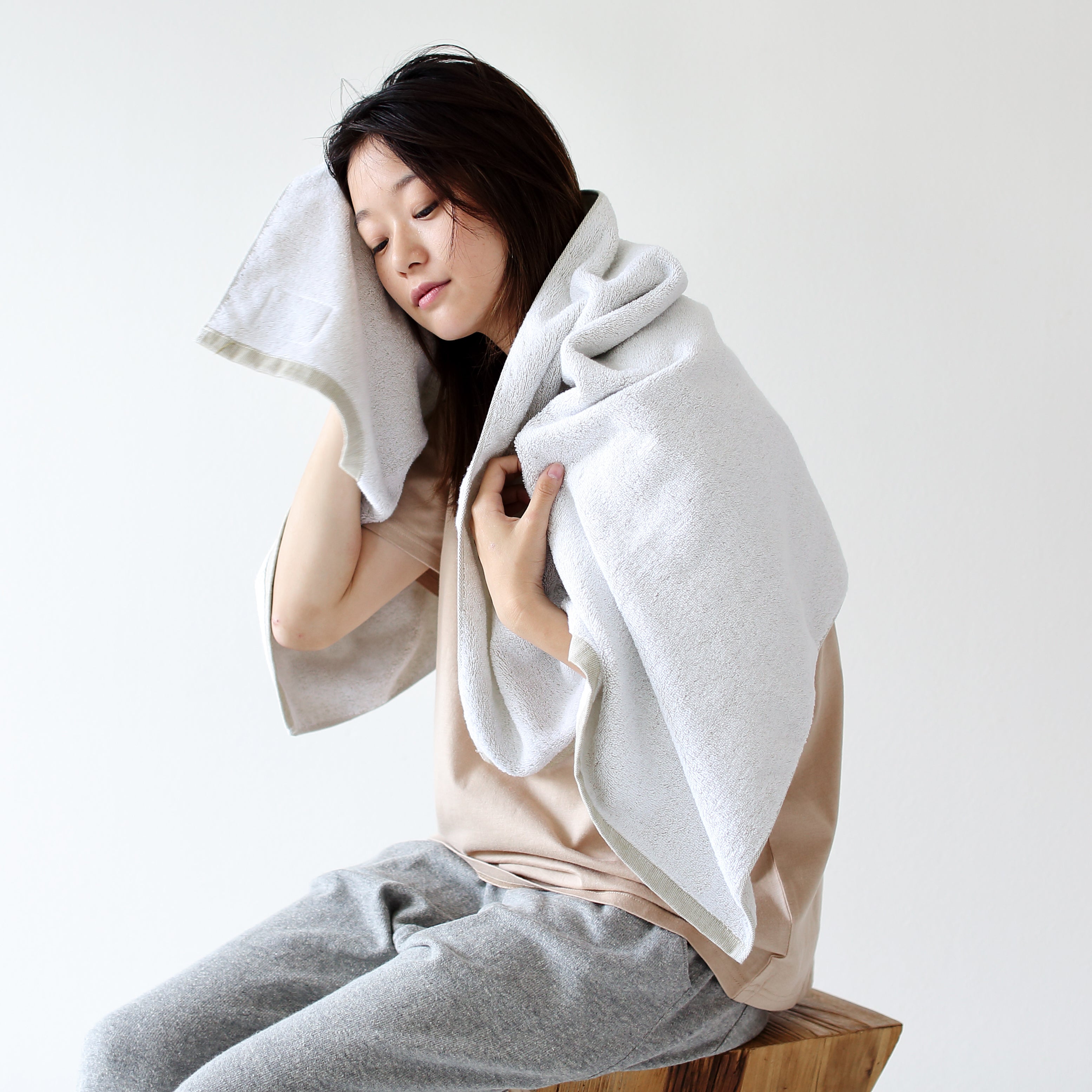 YUKINE|オーガニックコットン100%|泉州タオルの伝統製法で、綿本来の吸水性を最大限に高めました|SHINTO TOWEL STORE