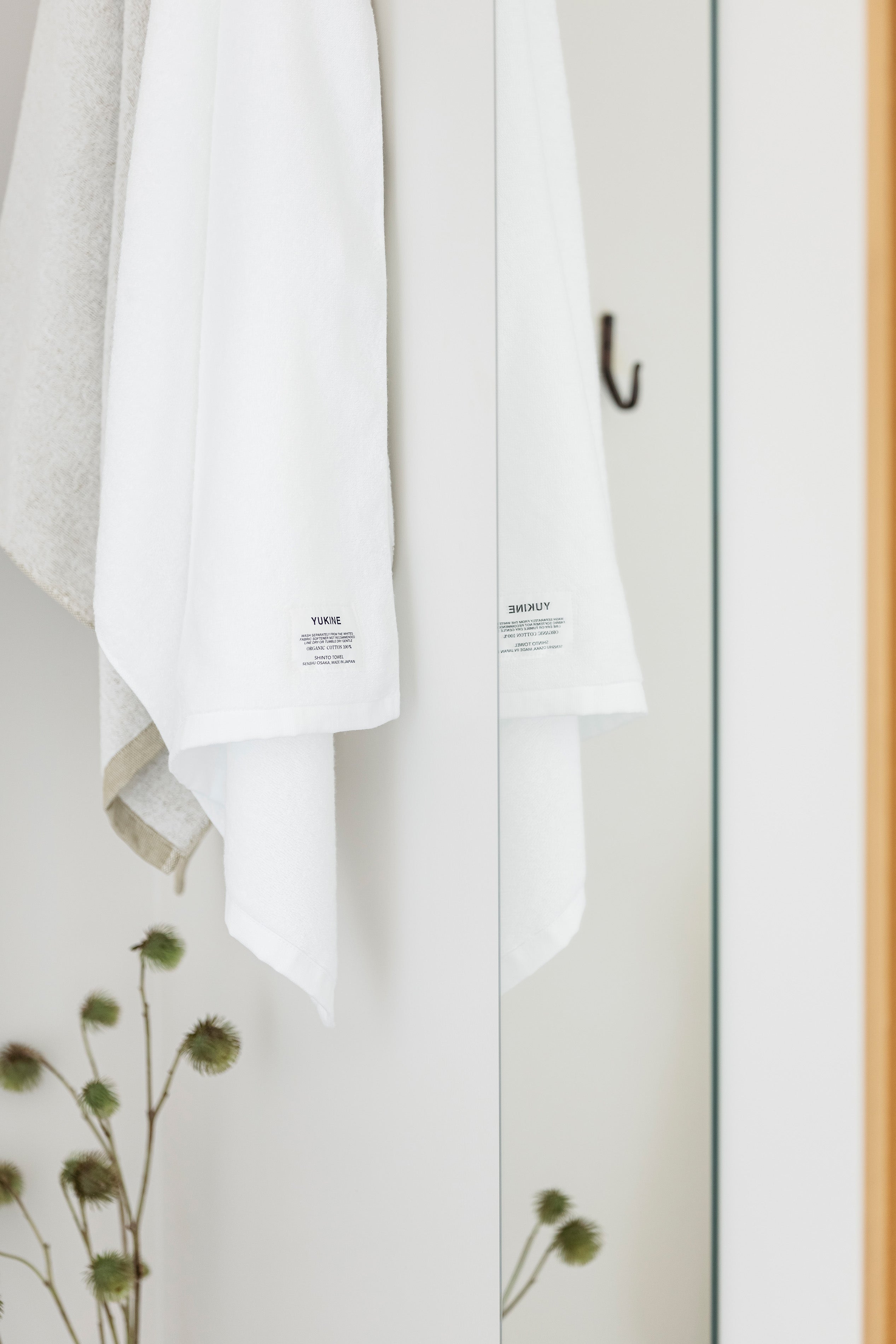 YUKINE|オーガニックコットン100%|泉州タオルの伝統製法で、綿本来の吸水性を最大限に高めました|SHINTO TOWEL STORE