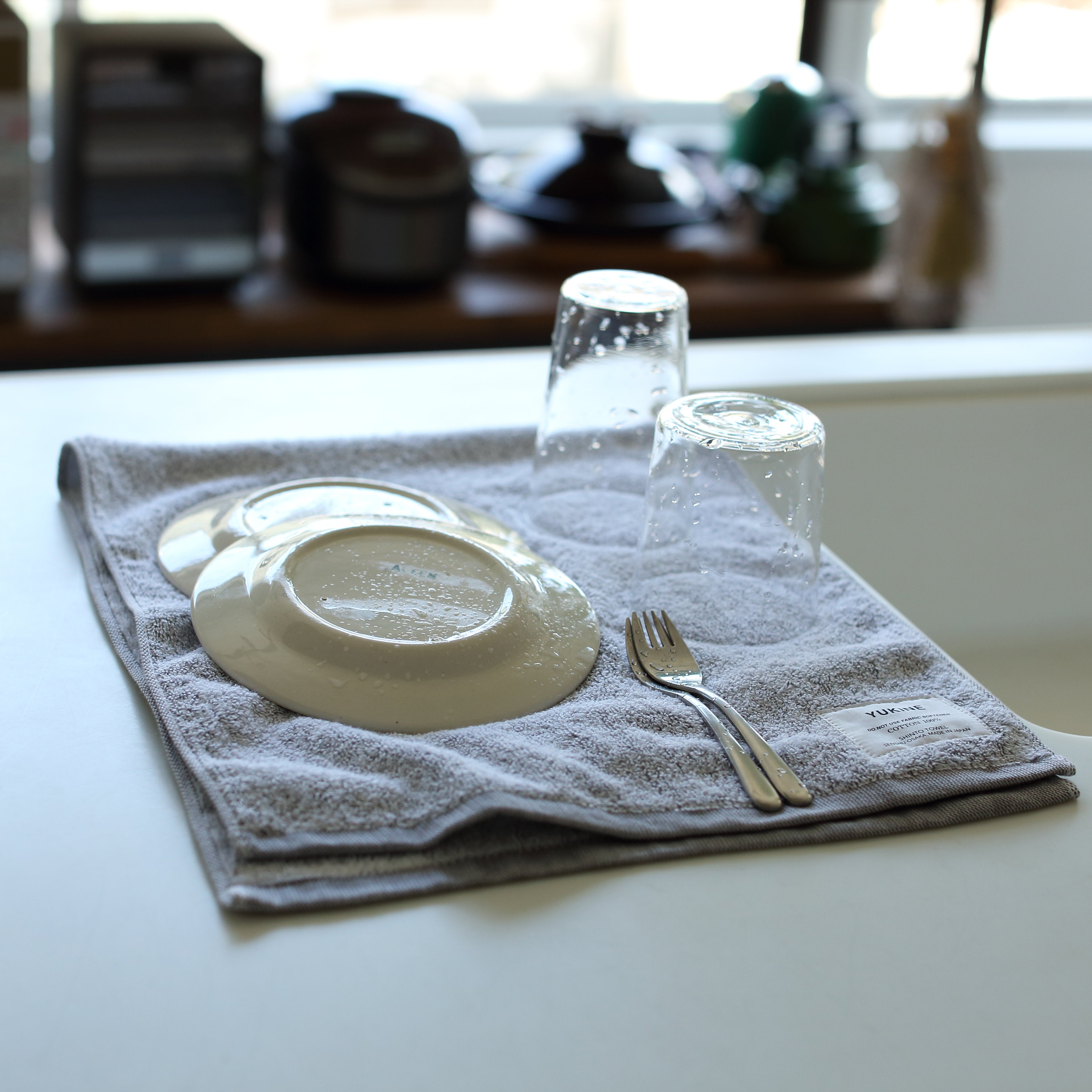 YUKINE|オーガニックコットン100%|泉州タオルの伝統製法で、綿本来の吸水性を最大限に高めました|SHINTO TOWEL STORE