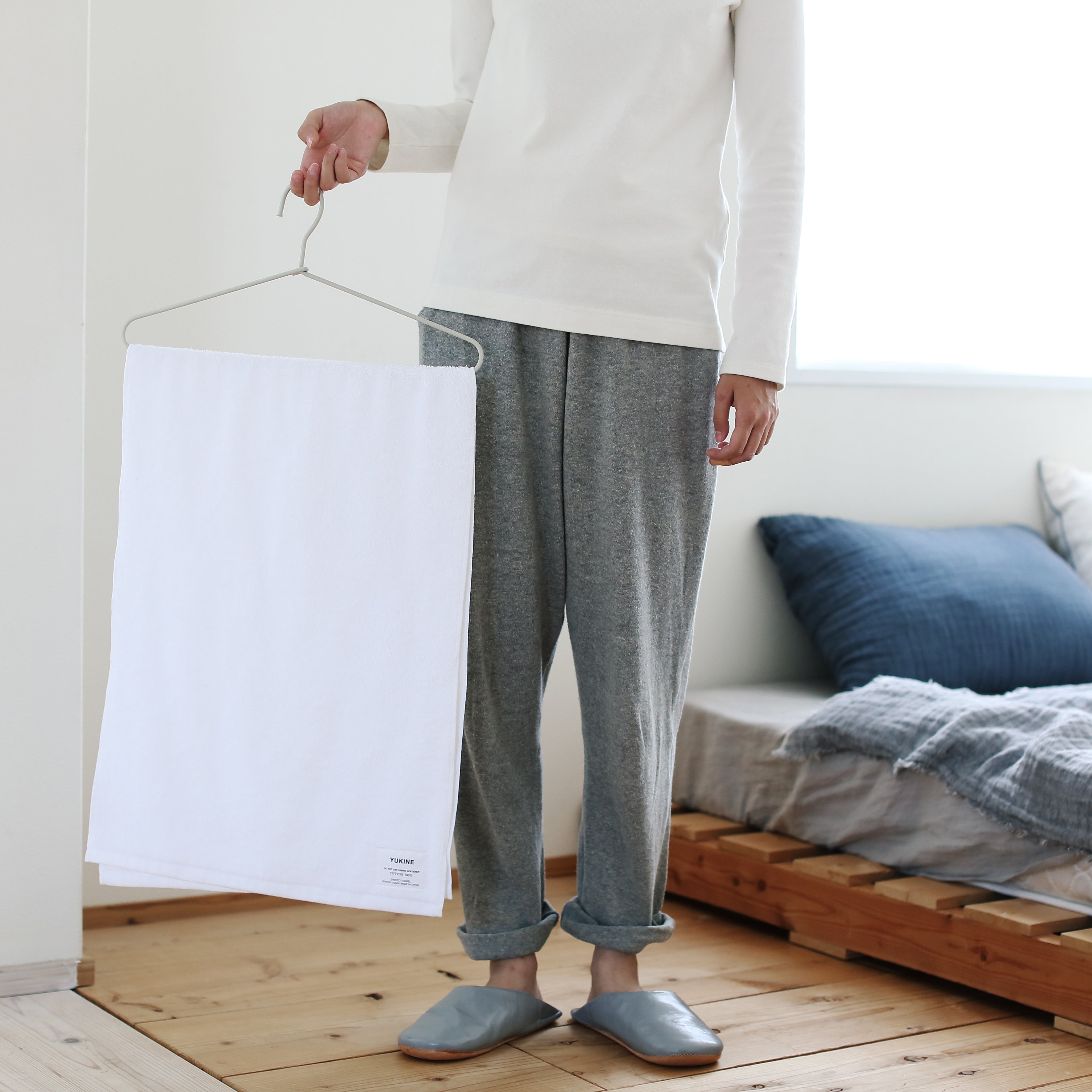 YUKINE|オーガニックコットン100%|泉州タオルの伝統製法で、綿本来の吸水性を最大限に高めました|SHINTO TOWEL STORE