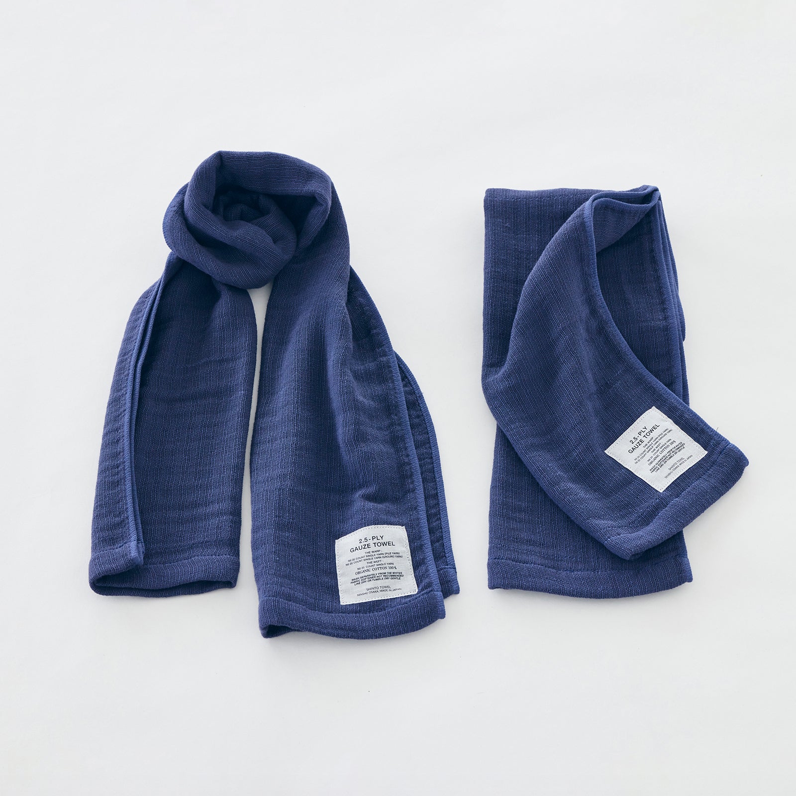 2.5-PLY GAUZE（2.5重ガーゼ）マフラー - SHINTO TOWEL