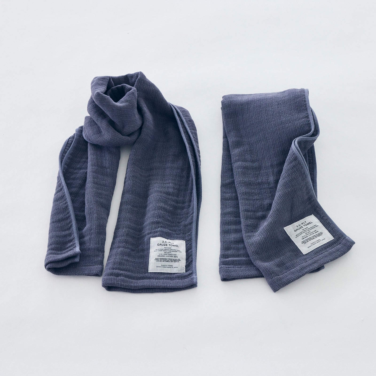 2.5-PLY GAUZE（2.5重ガーゼ）マフラー - SHINTO TOWEL