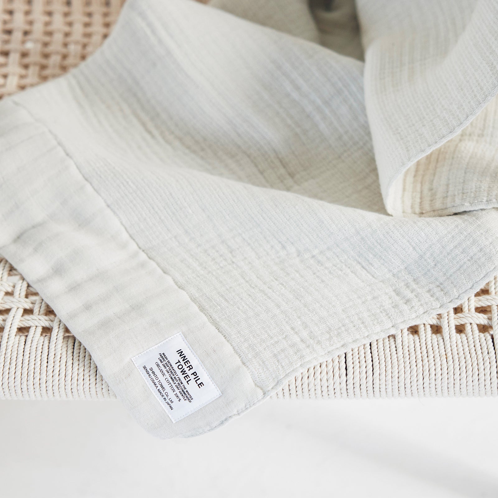 INNER PILE（インナーパイル）バスタオル - SHINTO TOWEL