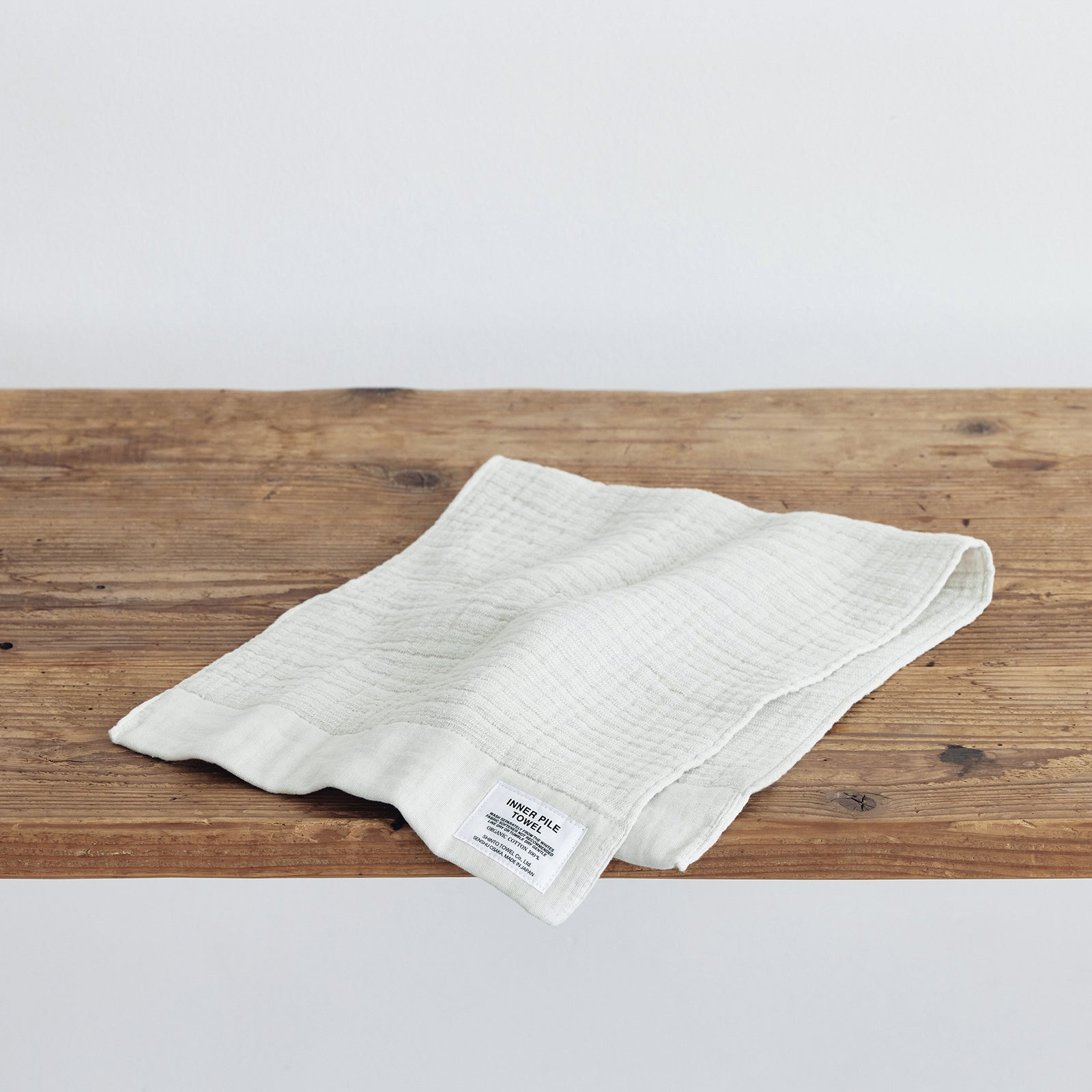 INNER PILE（インナーパイル）フェイスタオル - SHINTO TOWEL