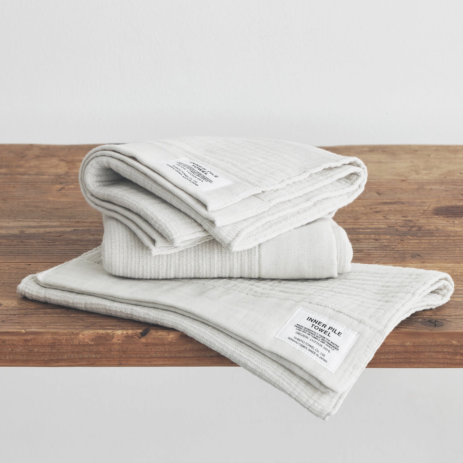 INNER PILE（インナーパイル）フェイスタオル - SHINTO TOWEL