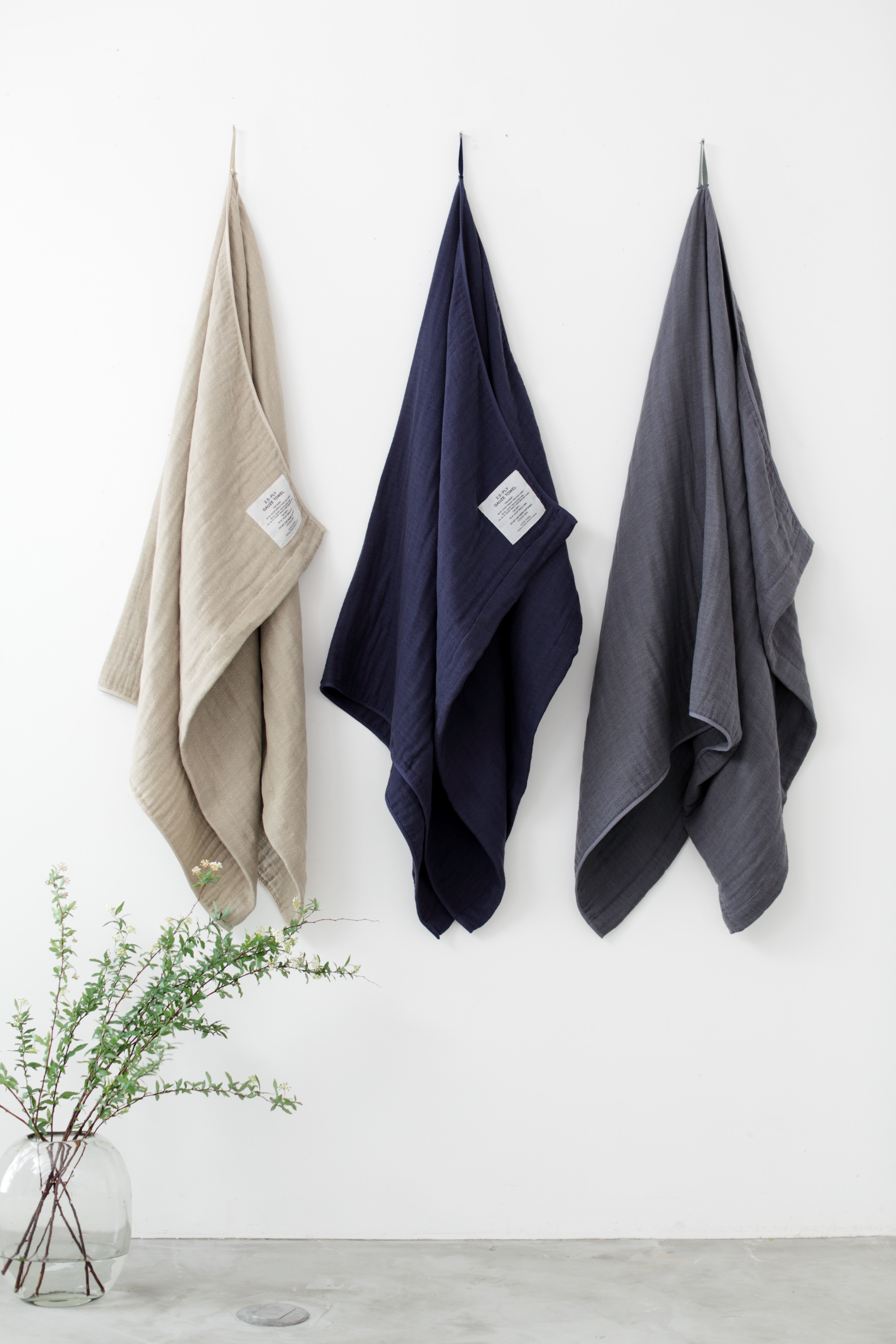 2.5-PLY GAUZE バスタオル L
