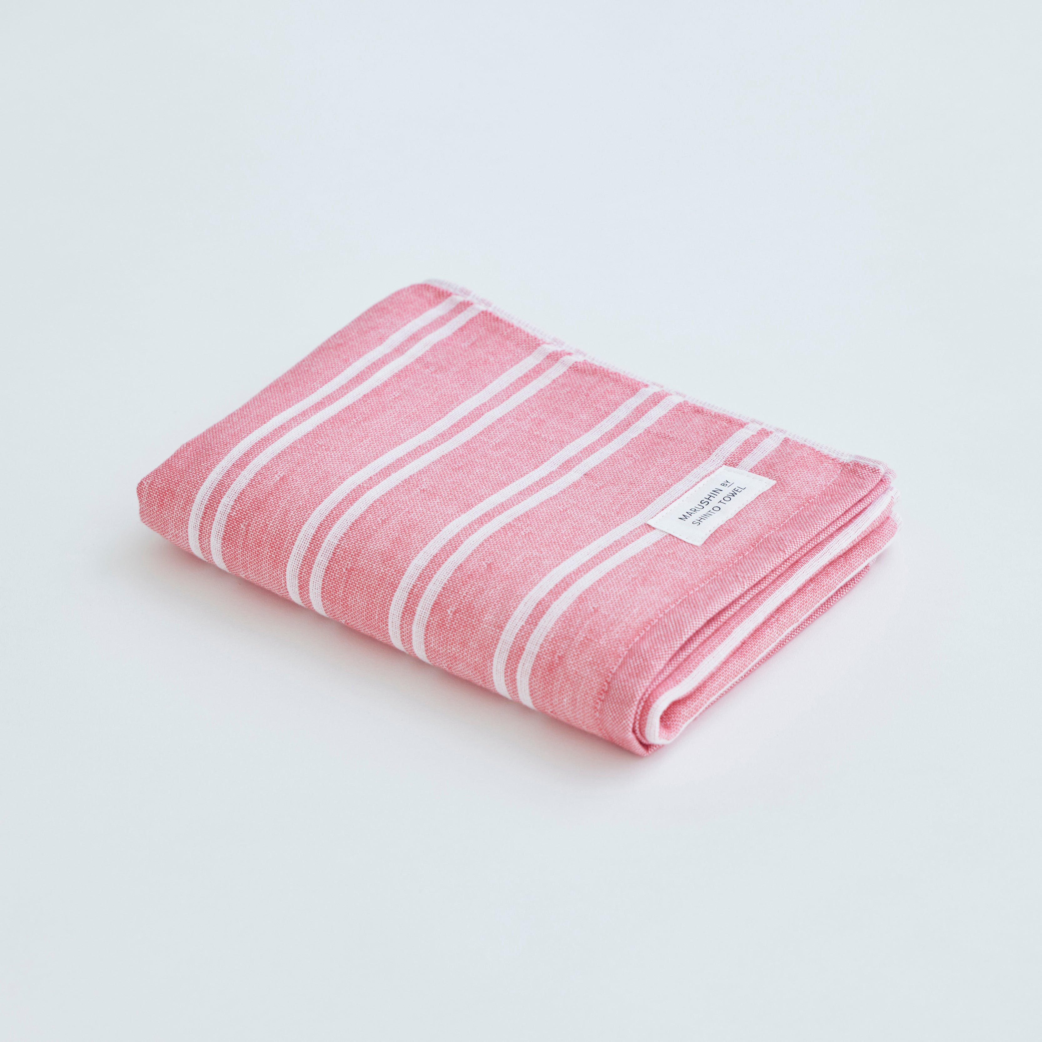 フェイスタオル〈シ マ - ダブル色地〉- 贈りものタオル｜MARUSHIN by