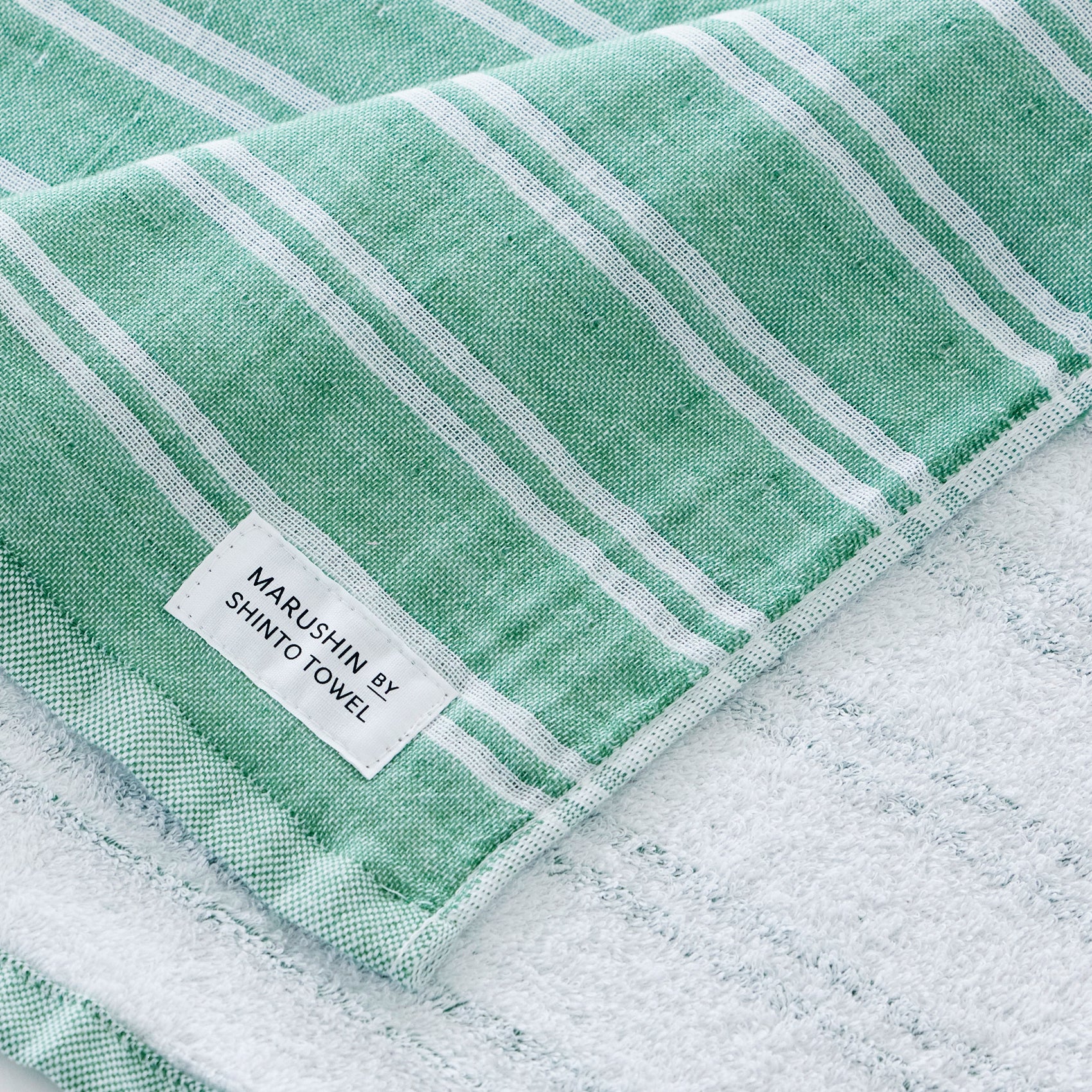 〈シマ-ダブル〉ハンドタオル2枚（フォレスト）箱入り