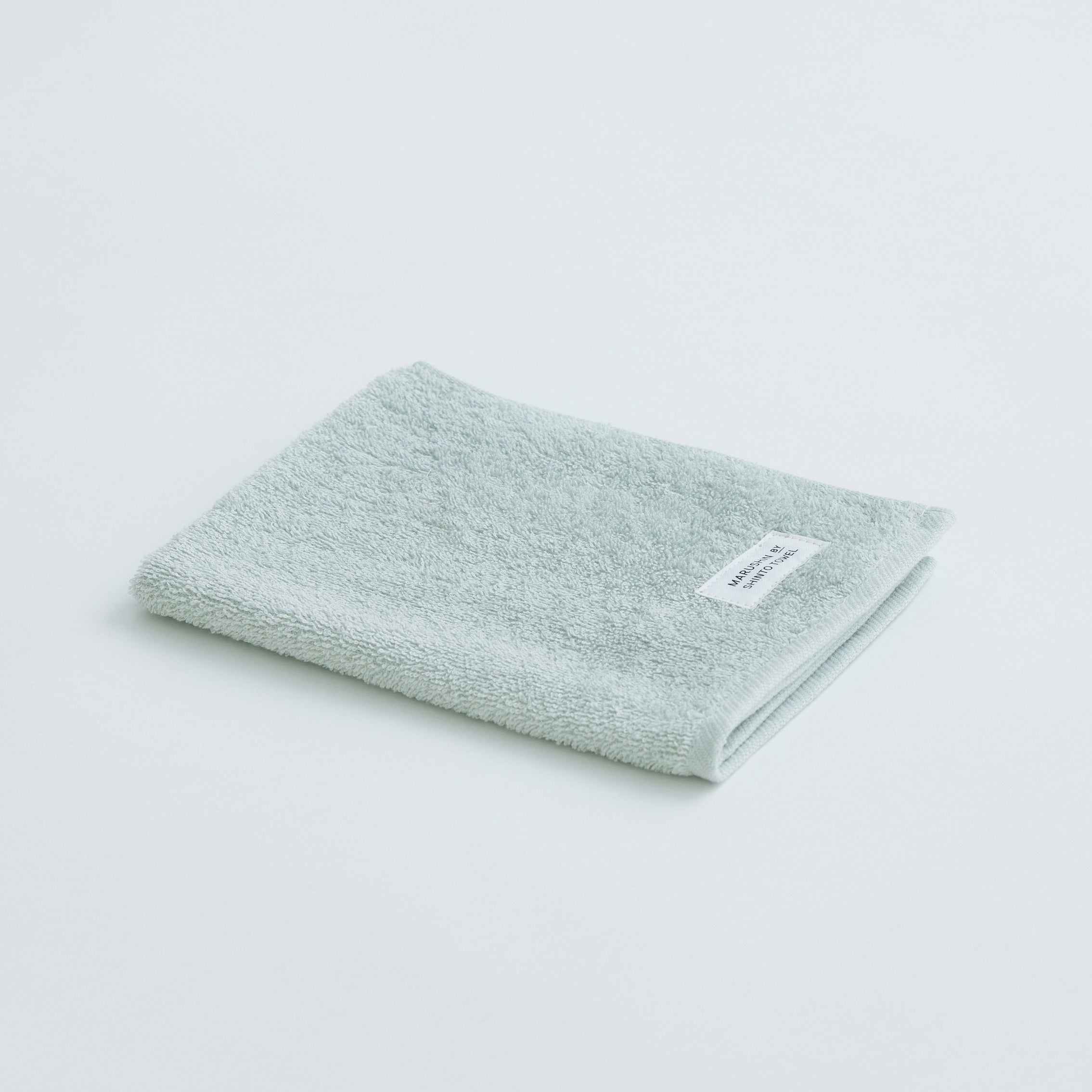 ハンドタオル 2枚〈ユキネサラシ〉セージ ⁄ ベージュ - 贈りものタオル