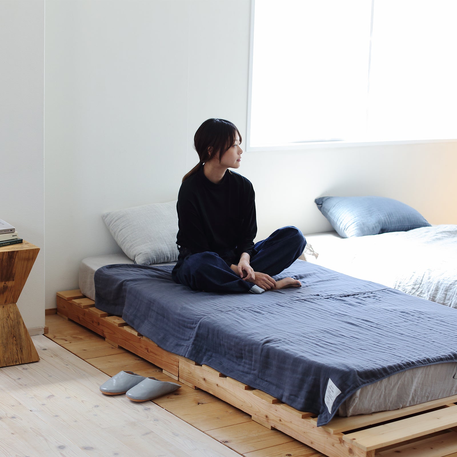 タオルのオーダーソーイング 2.5-PLY GAUZE〈バスタオル x2〉- SHINTO