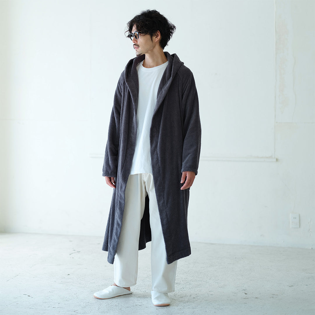 YUKINE BATHROBE チャコール