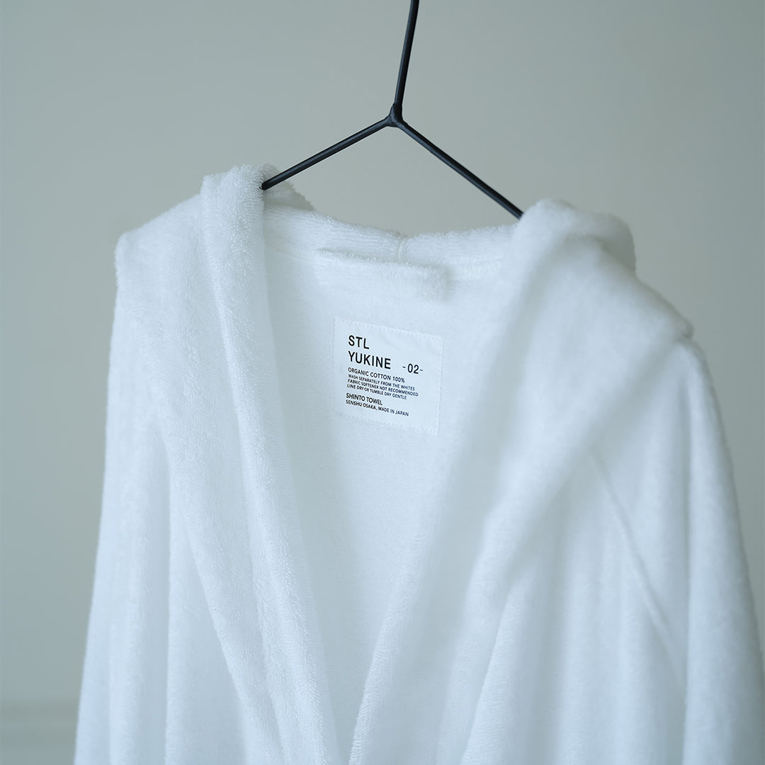 YUKINE BATHROBE ホワイト