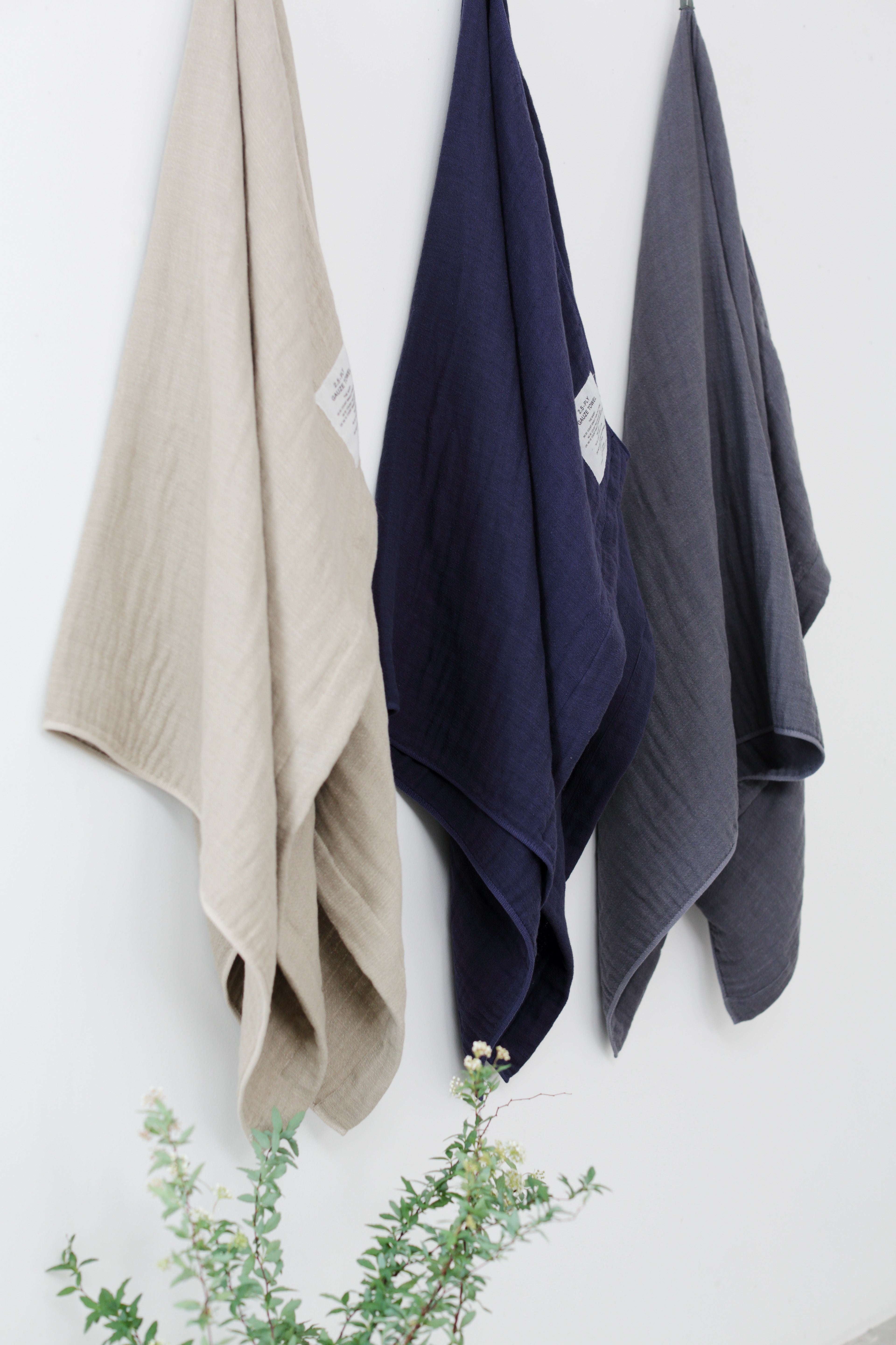 2.5-PLY GAUZE（2.5重ガーゼ）バスタオル L - SHINTO TOWEL