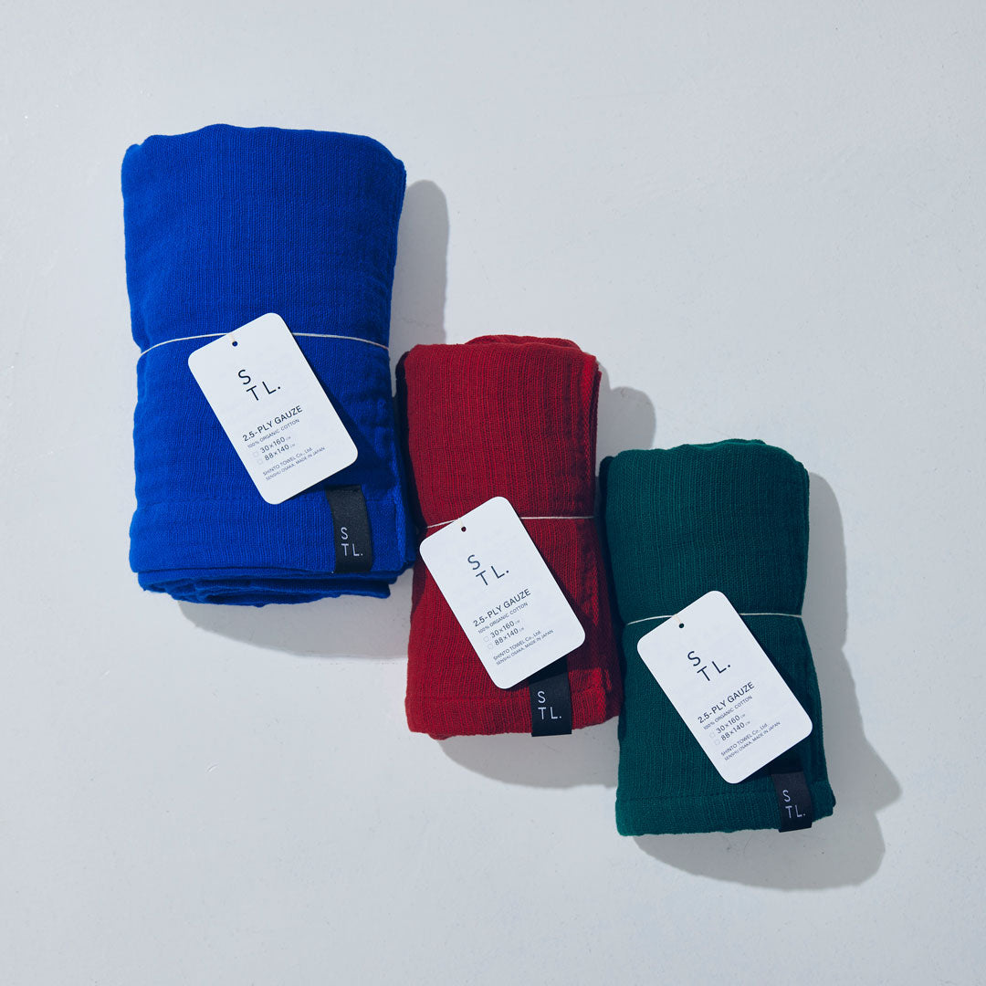 2.5-PLY GAUZE〈STL〉マフラー L